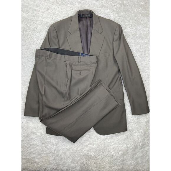 Vintage Brooks Brothers Blazer Pants‎ Suit Made in USA Size 43 Long/34x29 Set - Picture 1 of 16